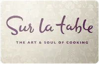 Sur La Table sell online gift cards instantly