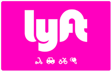 Lyft sell online gift cards instantly