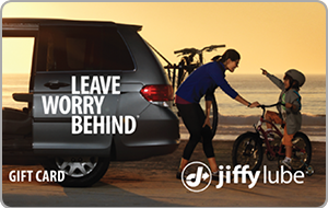 Jiffy Lube sell online gift cards instantly