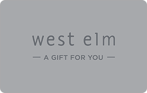 West Elm sell online gift cards instantly