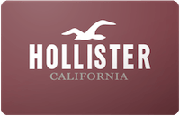 Hollister sell online gift cards instantly