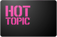 Hot Topic sell online gift cards instantly