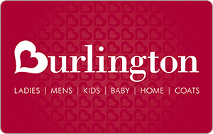 Burlington Coat Factory sell online gift cards instantly